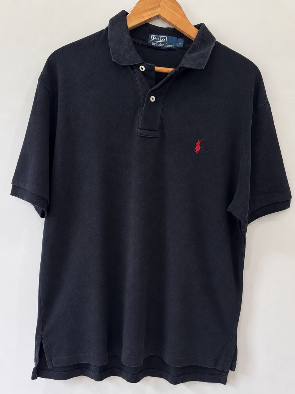 Polo by Ralph Lauren Black Polo with Red Pony